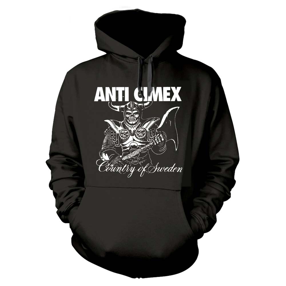 Anti Cimex Country Of Sweden Hooded Sweatshirt