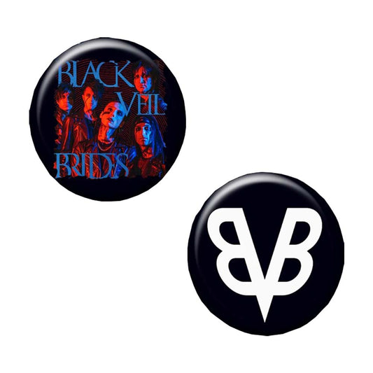 Black Veil Brides Black Veil Brides BVB Buttons Collector Items