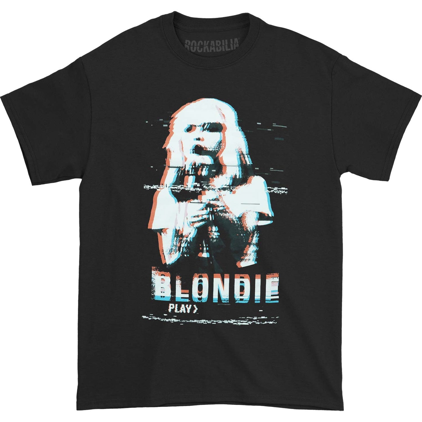 Blondie Blondie Video Screen T-shirt