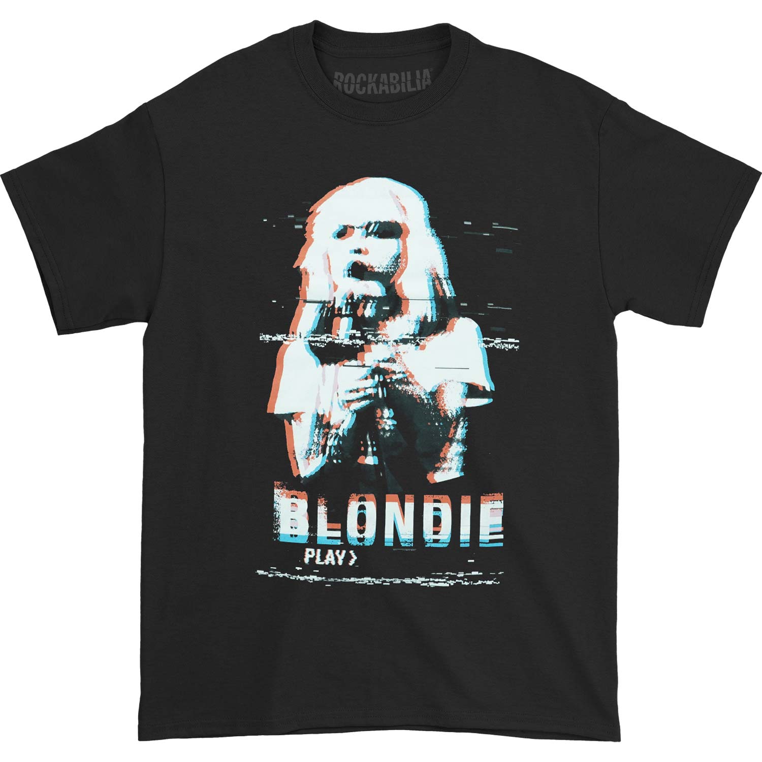 Blondie Blondie Video Screen T-shirt