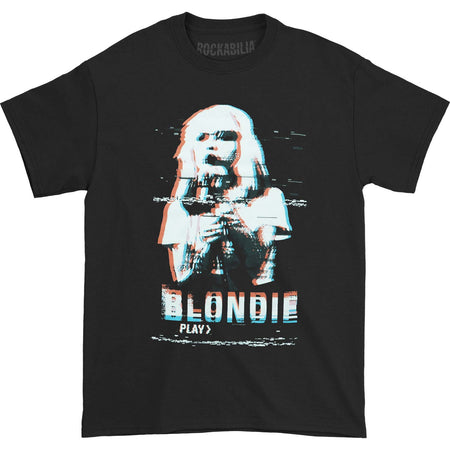 Maglietta Donna Blondie, Ufficiale Rock Off, Manica Corta, 100% Cotone, Taglie Small A XXL, Nero - 2