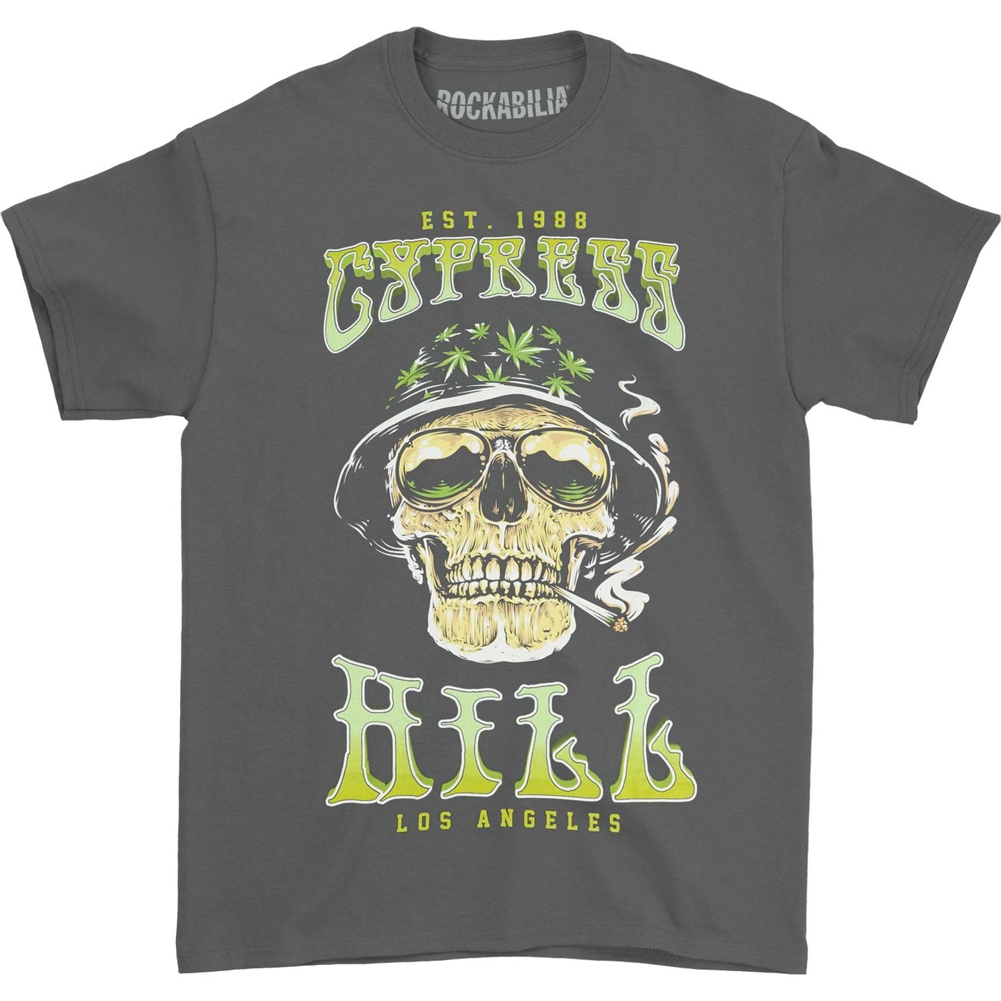 Cypress Hill Smoking Skull T-shirt