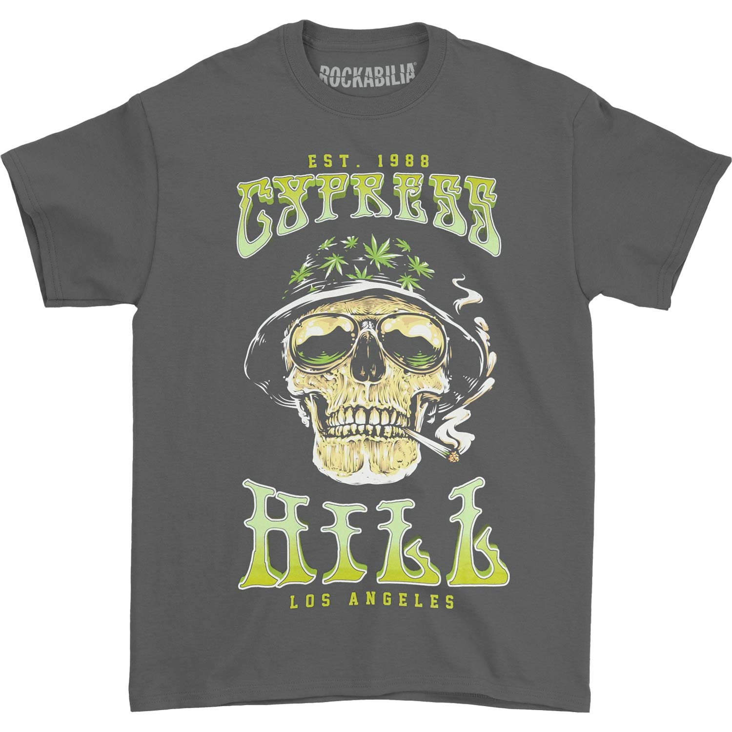 Cypress Hill Smoking Skull T-shirt