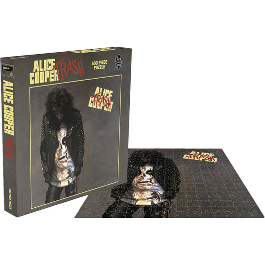 Alice Cooper Trash (500 Piece Jigsaw Puzzle) Puzzle
