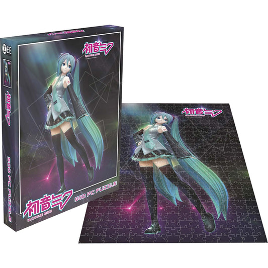 Hatsune Miku Miku Dancing (500 Piece Jigsaw Puzzle) Puzzle