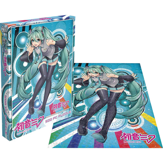 Hatsune Miku Miku Projection (500 Piece Jigsaw Puzzle) Puzzle