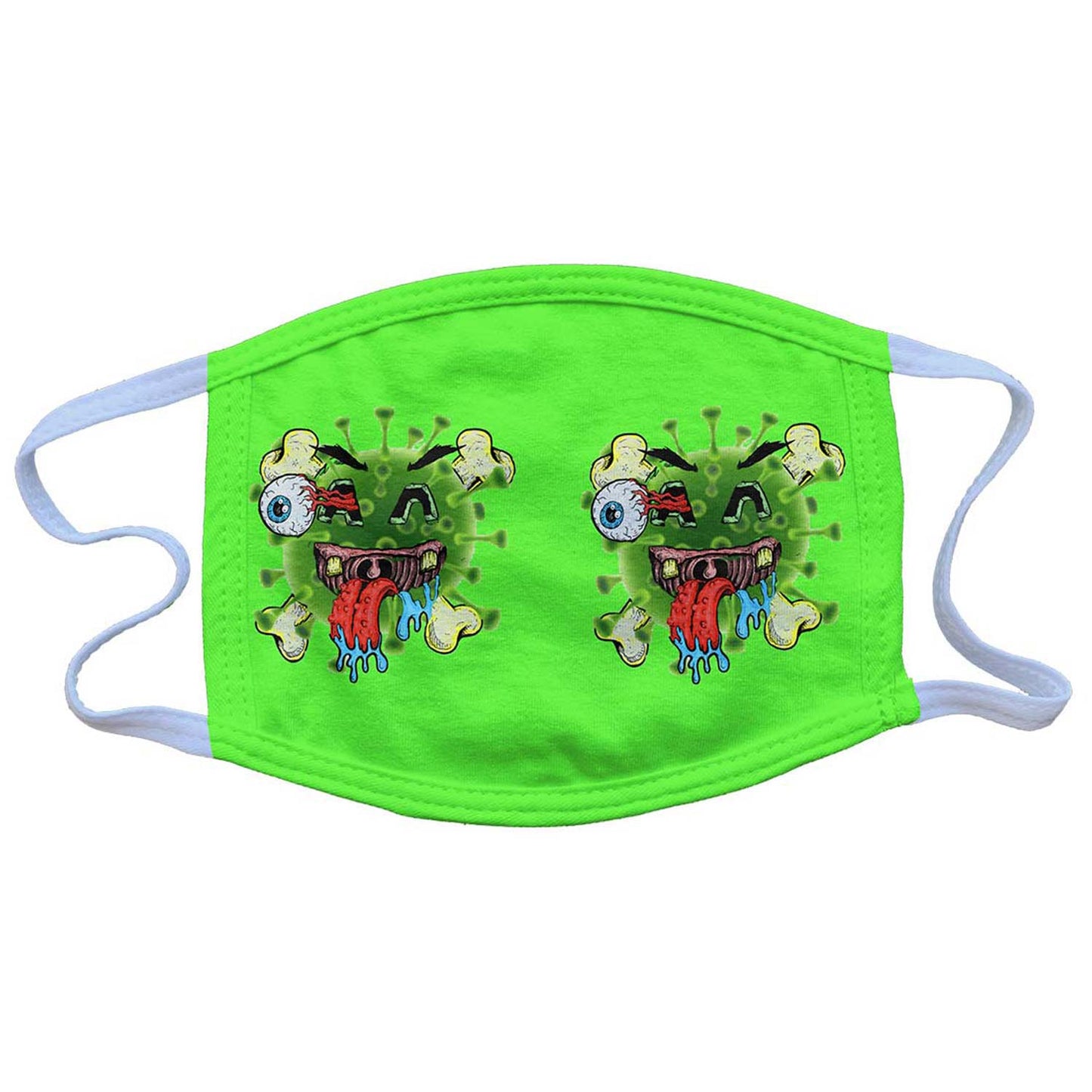 Green Jelly EUCK Virus (Rockabilia Exclusive) Face Mask