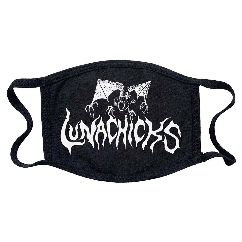 Lunachicks Bat Lady Logo (Rockabilia Exclusive) Face Mask 421905 ...