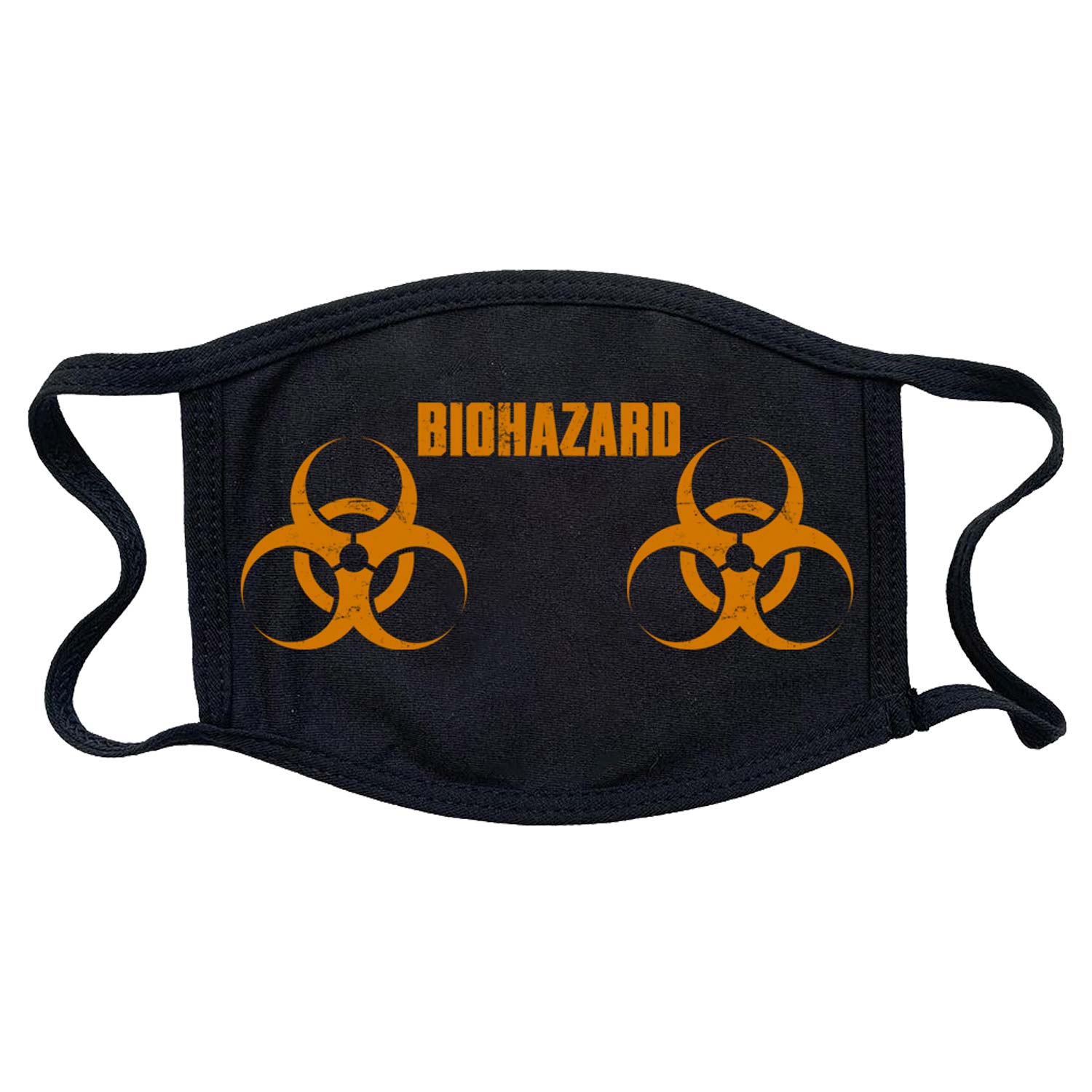 Dual Symbols Under Logo (Rockabilia Exclusive) Face Mask