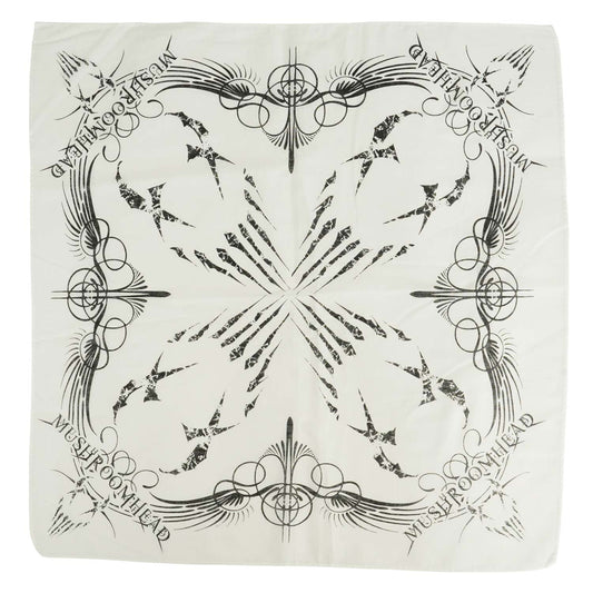 Logo With Black Print Bandana