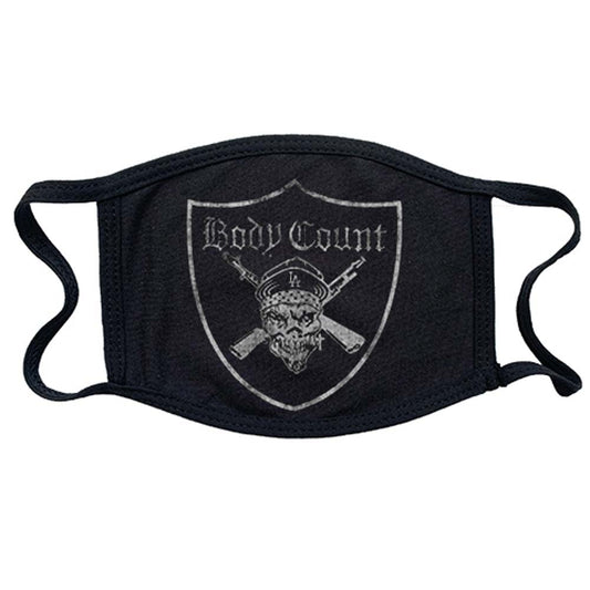 Pirate Logo Black Face Mask