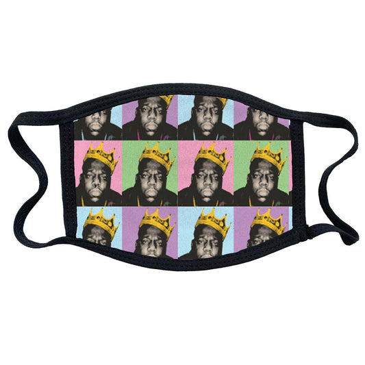 Pop Art Biggie Face Mask