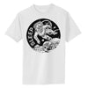 Astronaut on White Shirt Slim Fit T-shirt