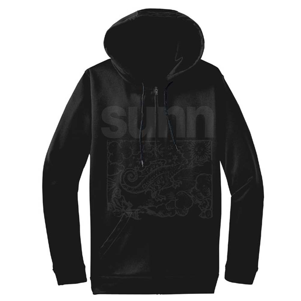 Sunn O))) Flight of the Behemoth ZIP UP HOODIE Zippered Hooded Sweatshirt