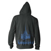 Domkirke ZIP UP HOODIE Zippered Hooded Sweatshirt