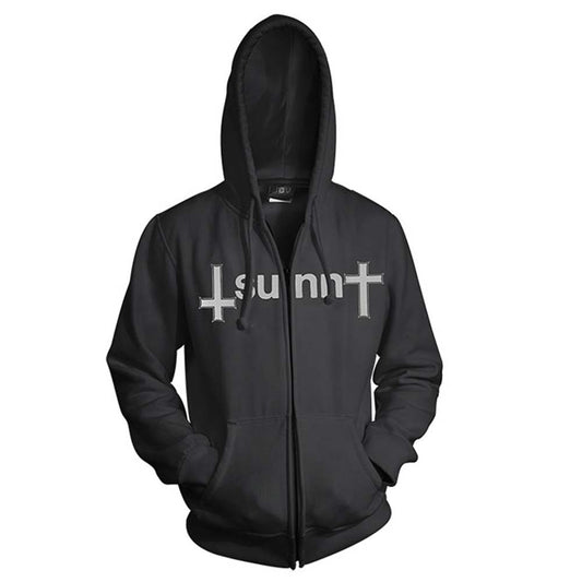 Sunn O))) 00 Void ZIP UP HOODIE Zippered Hooded Sweatshirt