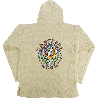 Grateful Dead Tie Dye Steal Your Face Logo Hooded Sweatshirt