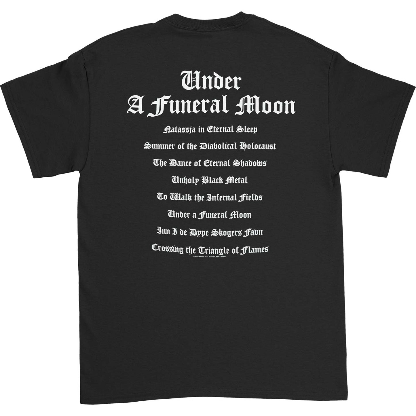 Under A Funeral Moon T-shirt