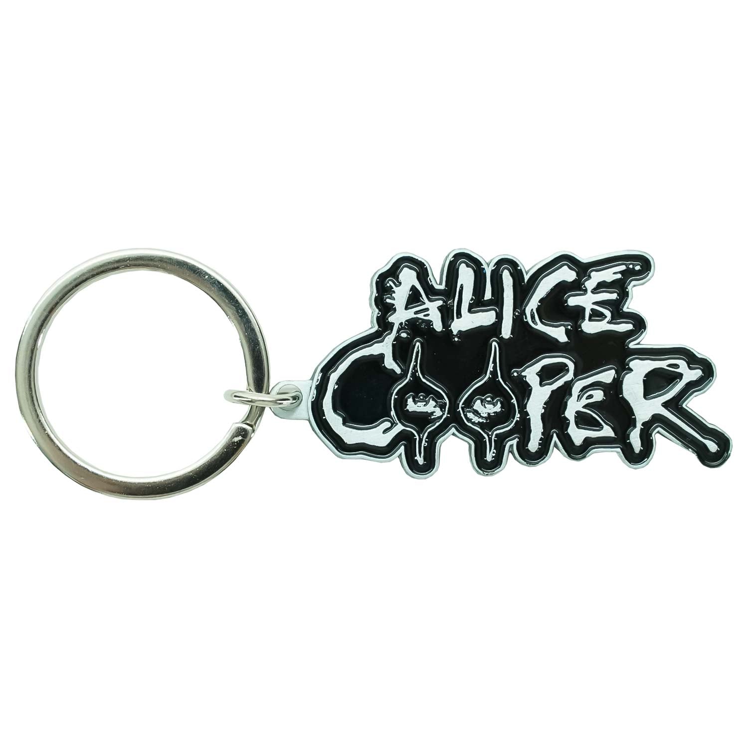Alice Cooper Eyes Metal Key Chain