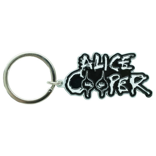 Alice Cooper Eyes Metal Key Chain
