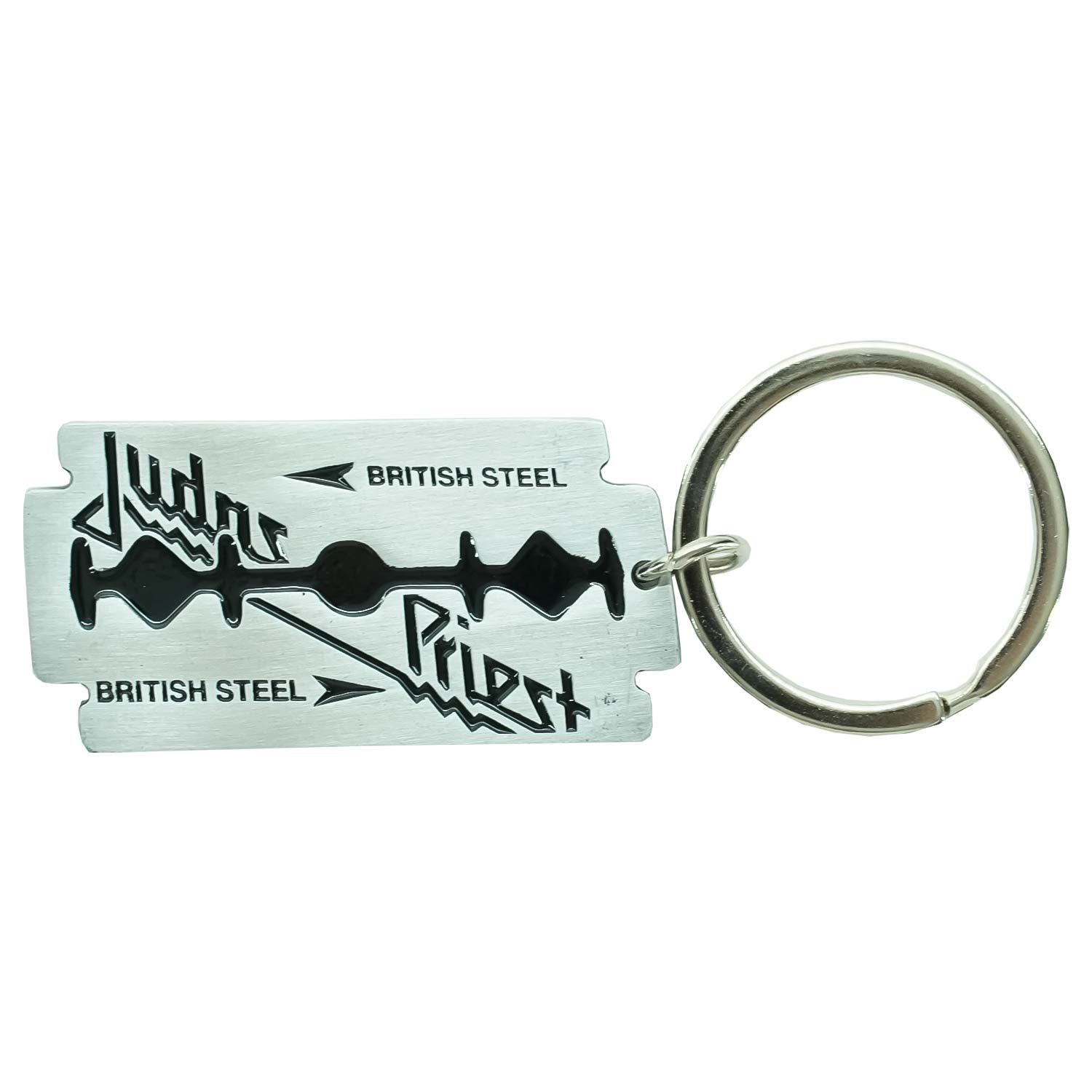 Judas Priest British Steel Metal Key Chain