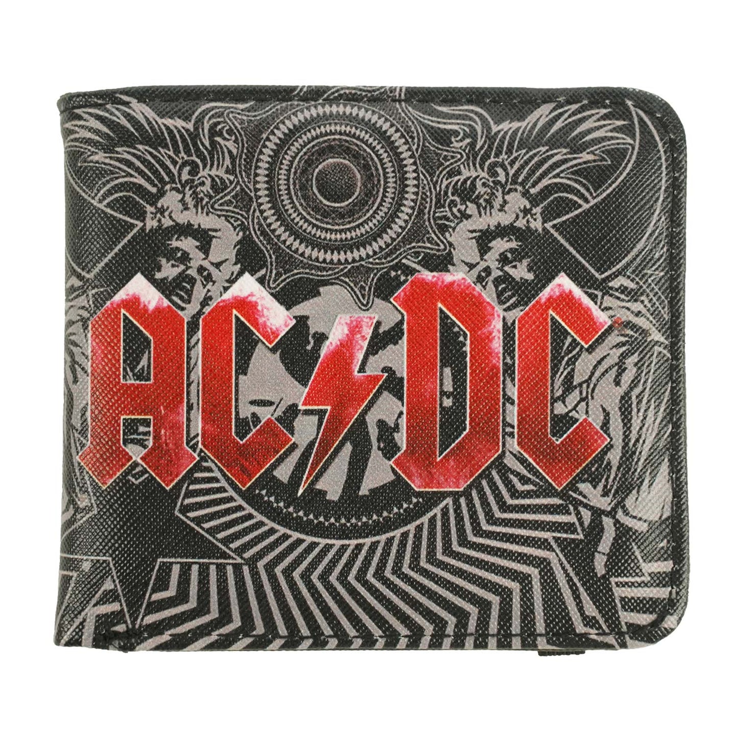 AC/DC Black Ice Wallet Bi-Fold Wallet