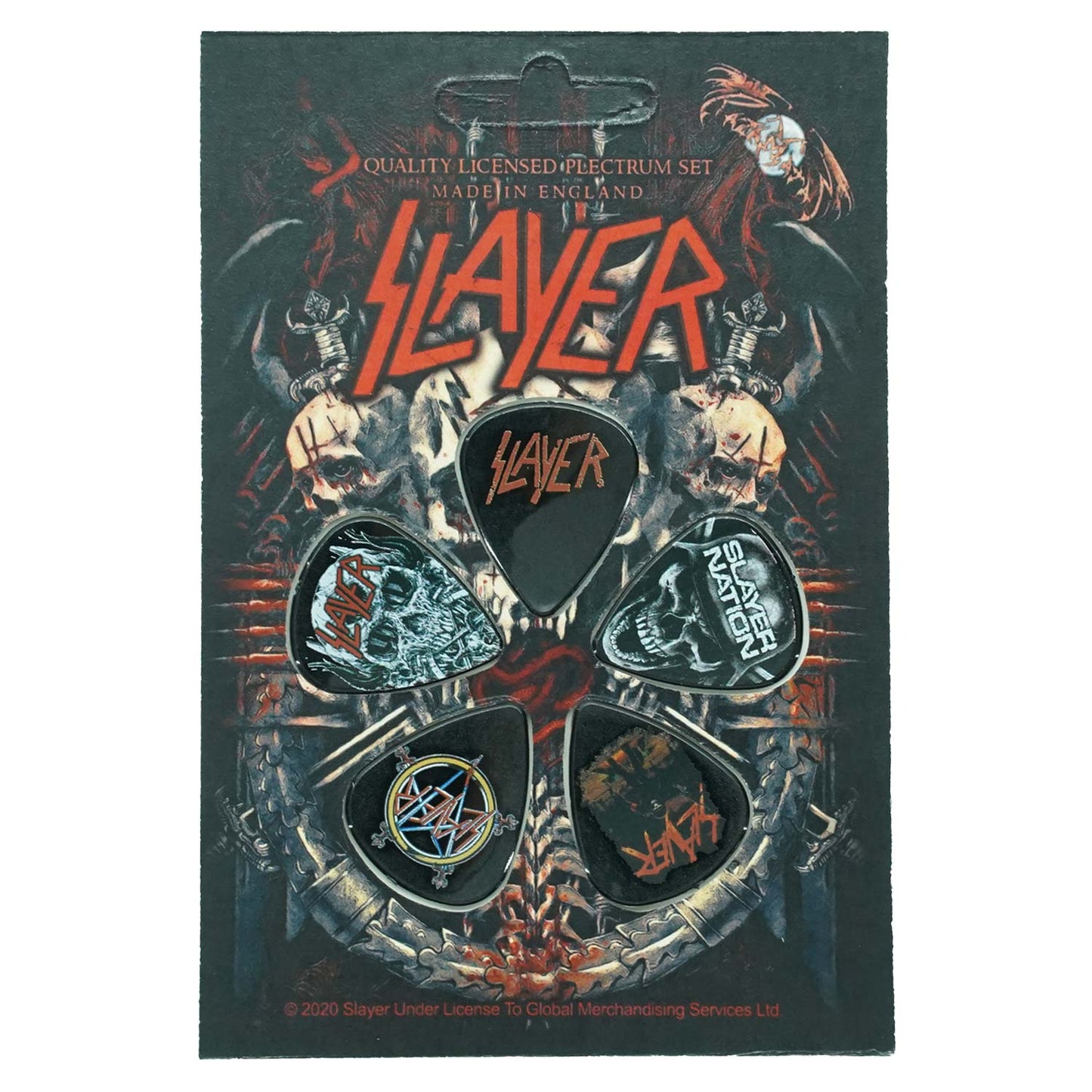 Slayer Demonic Guitar Pick