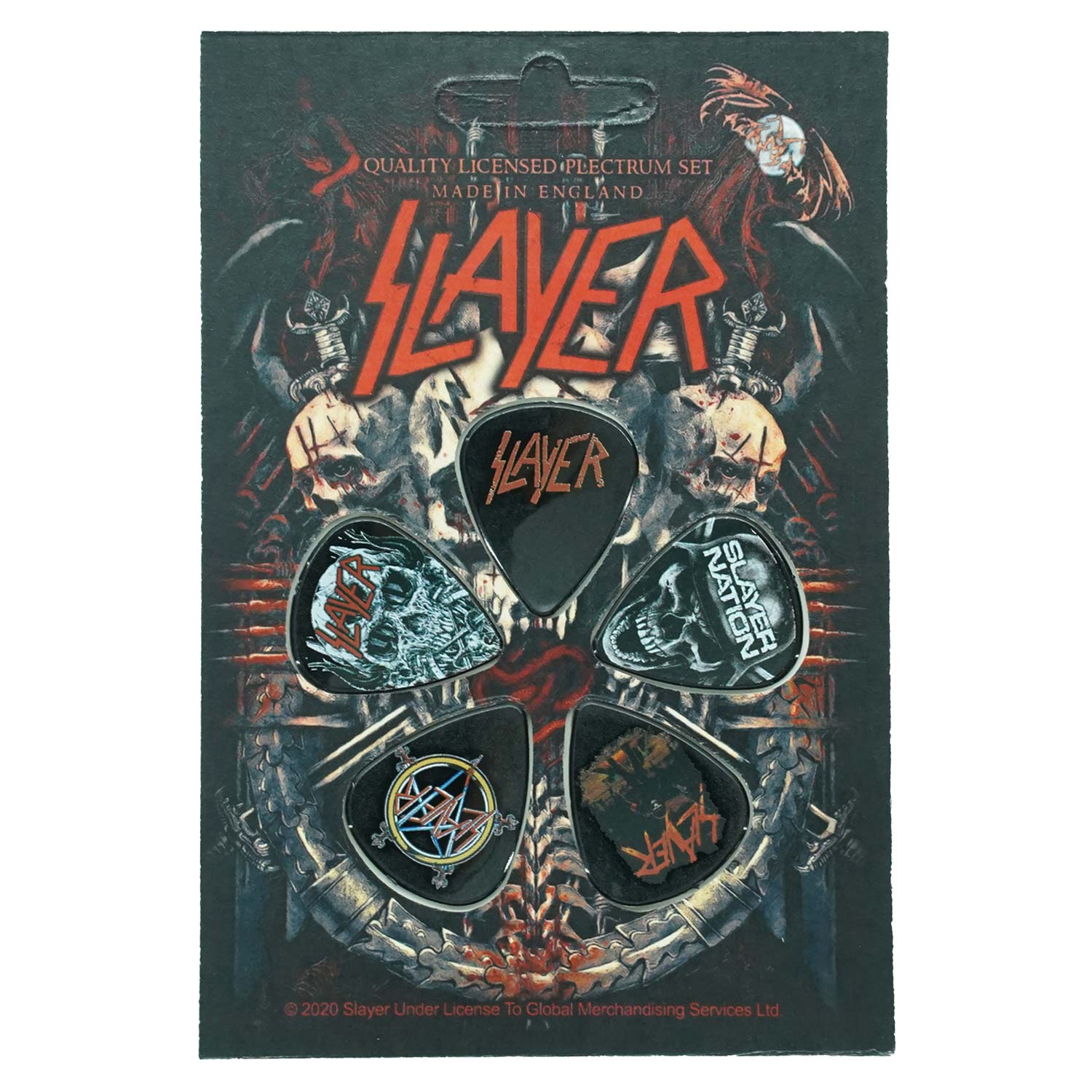 Slayer Demonic Guitar Pick
