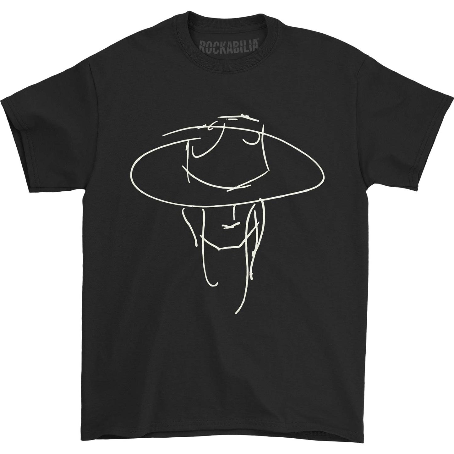 Hat On Black Tee T-shirt