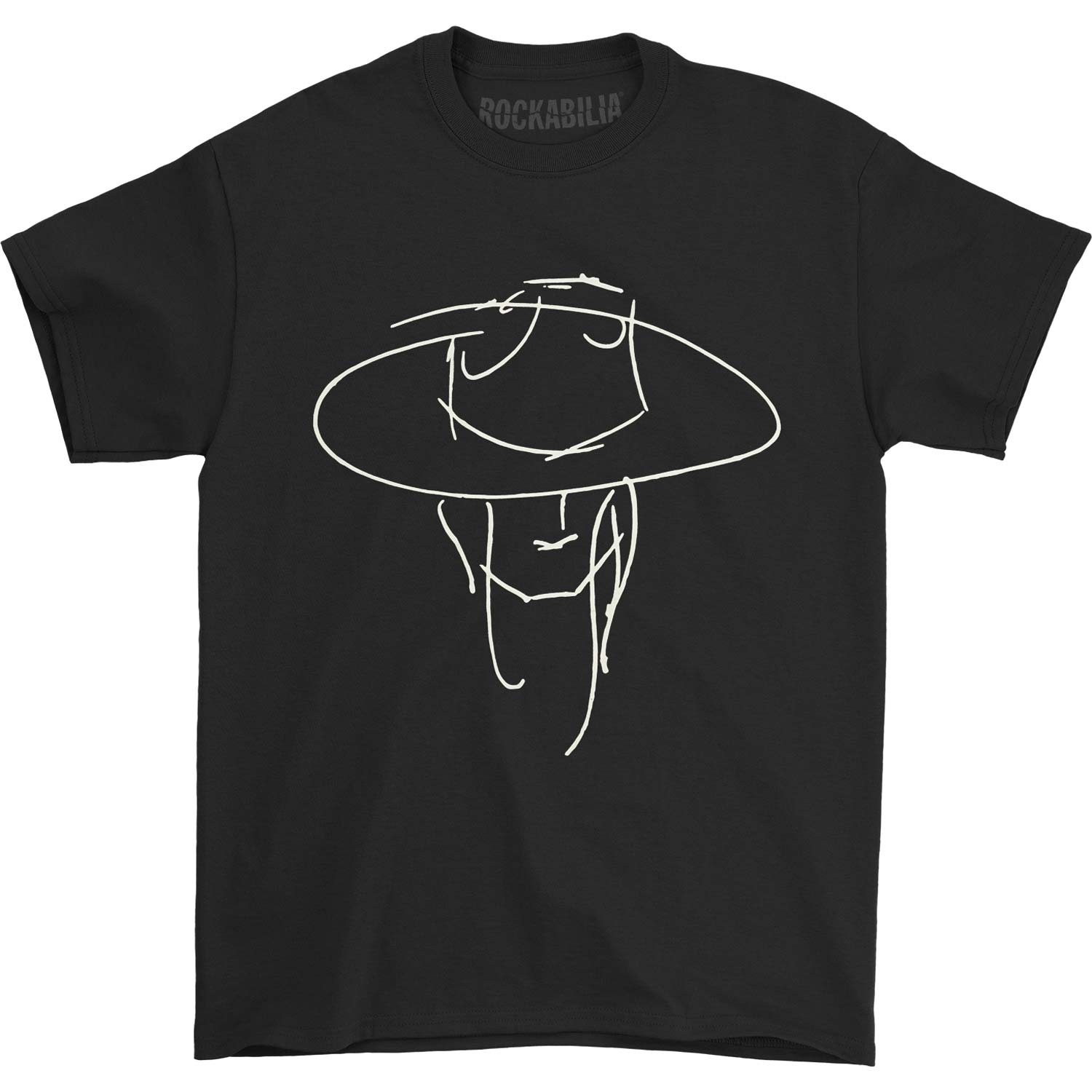 Hat On Black Tee T-shirt