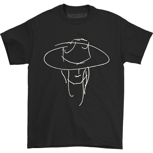 James Bay Hat On Black Tee T-shirt