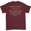 Hat On Maroon Tour Tee (M - KC) T-shirt