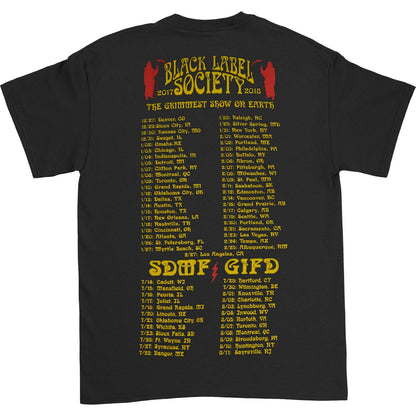 Black Label Society Grimmest Show On Earth T-shirt