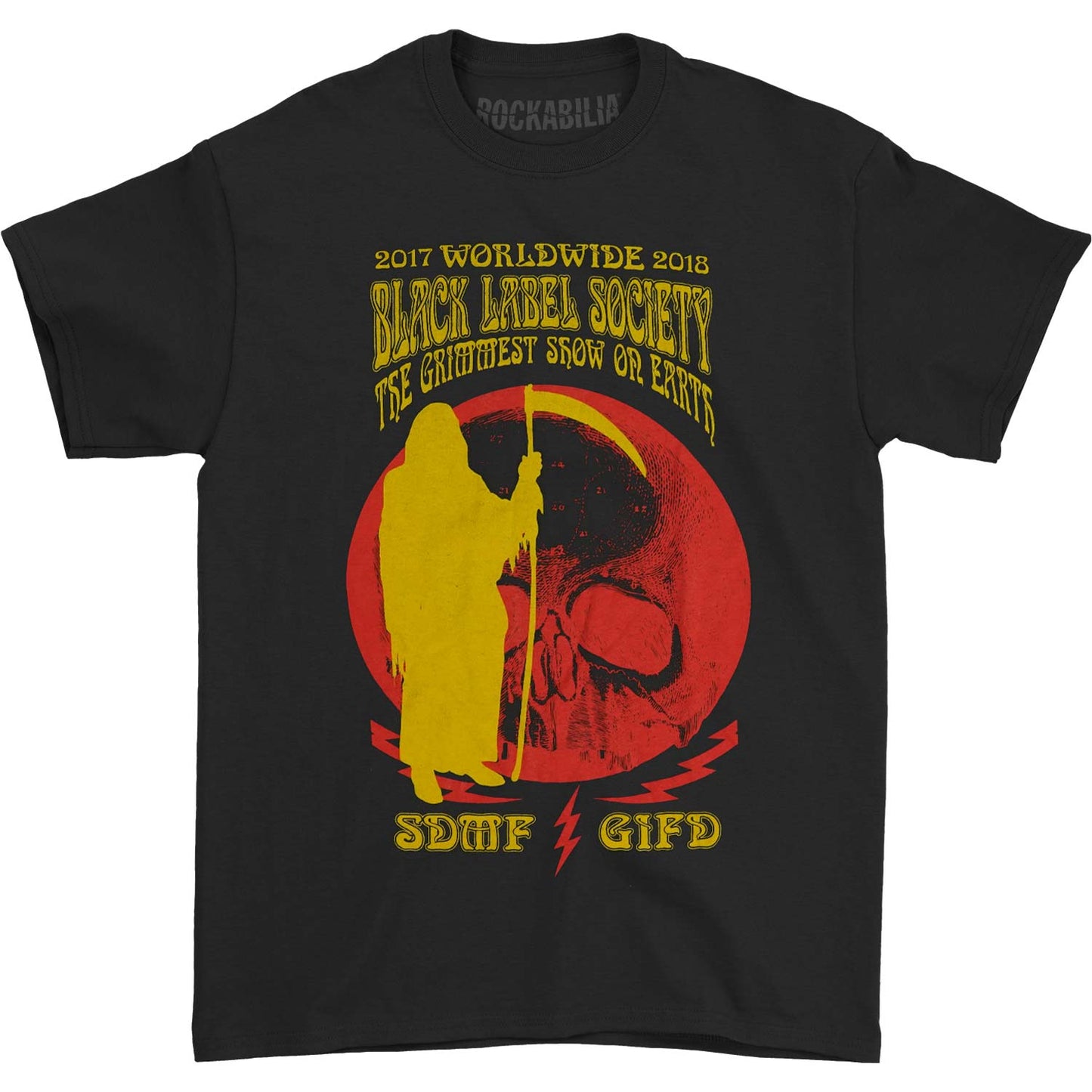 Black Label Society Grimmest Show On Earth T-shirt