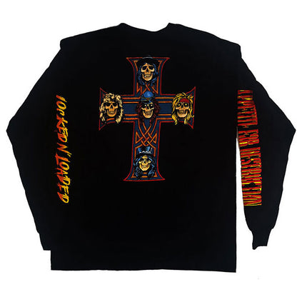 Guns N Roses Appetite For Destruction (Ex-Tour/Back Print) Long Sleeve