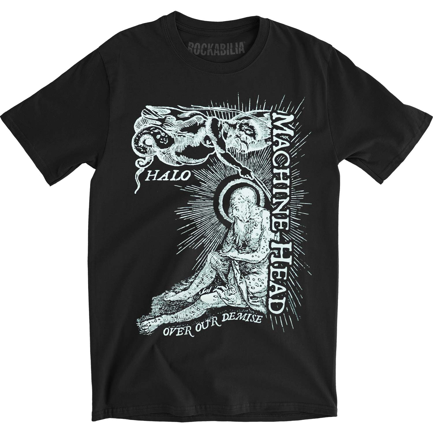 Halo (Back Print) Slim Fit T-shirt