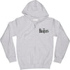 Drop T Logo (Back Print) Zippered Hooded Sweatshirt