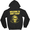 Welcome To Don't Sleep (Champion) Zippered Hooded Sweatshirt