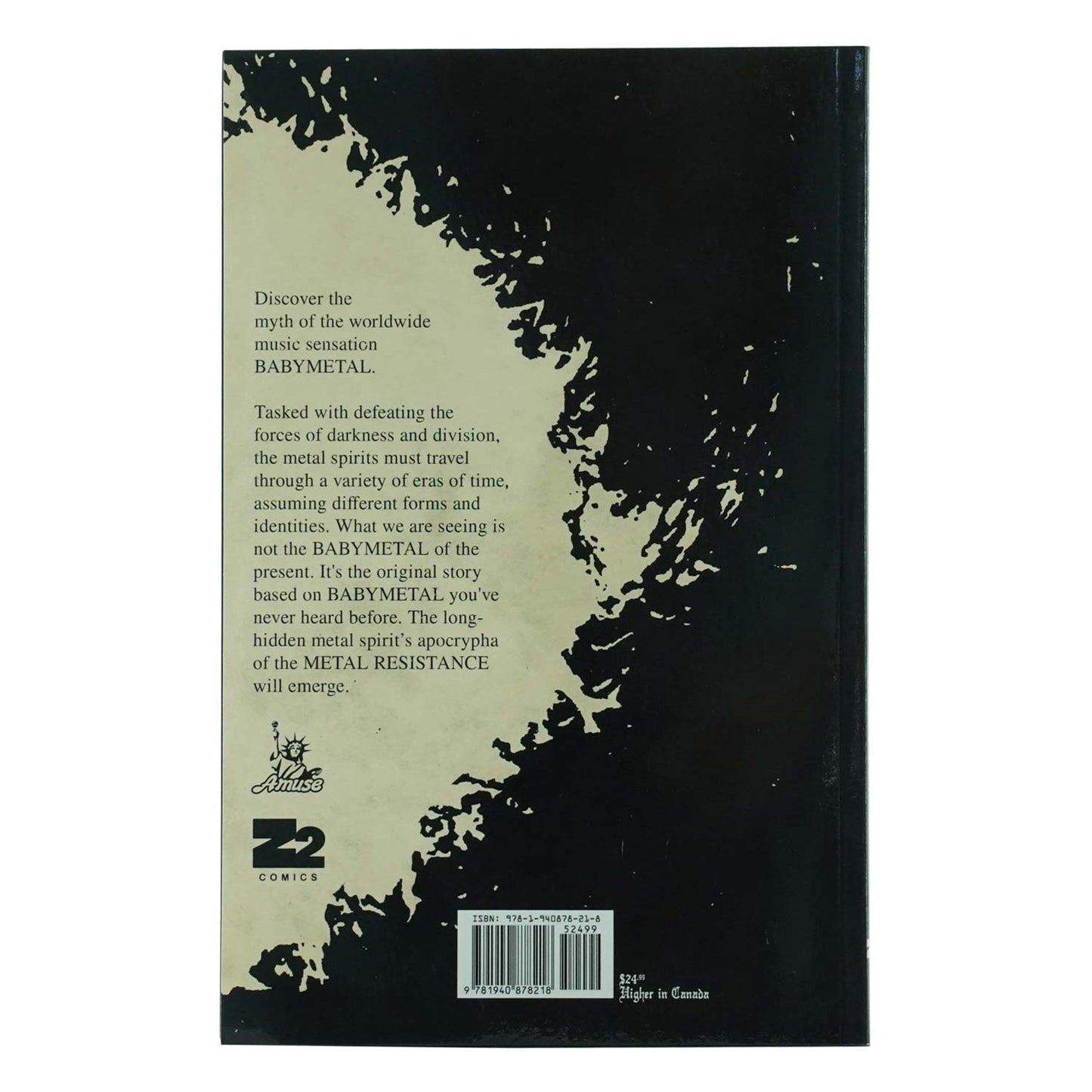 BABYMETAL - Apocrypha: The Legend of BABYMETAL Comic Book