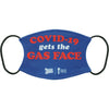 Covid 19 Gets Gas Face Blue Face Mask