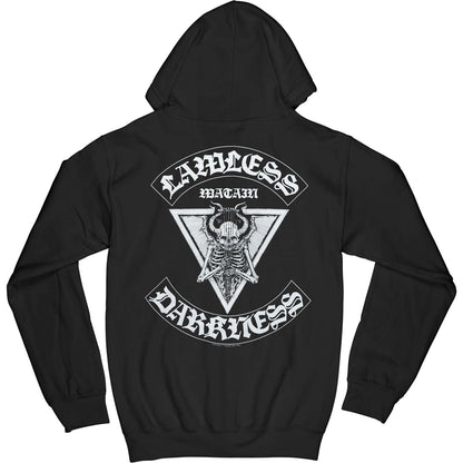 Watain Lawless Darkness Zippered Hooded Sweatshirt