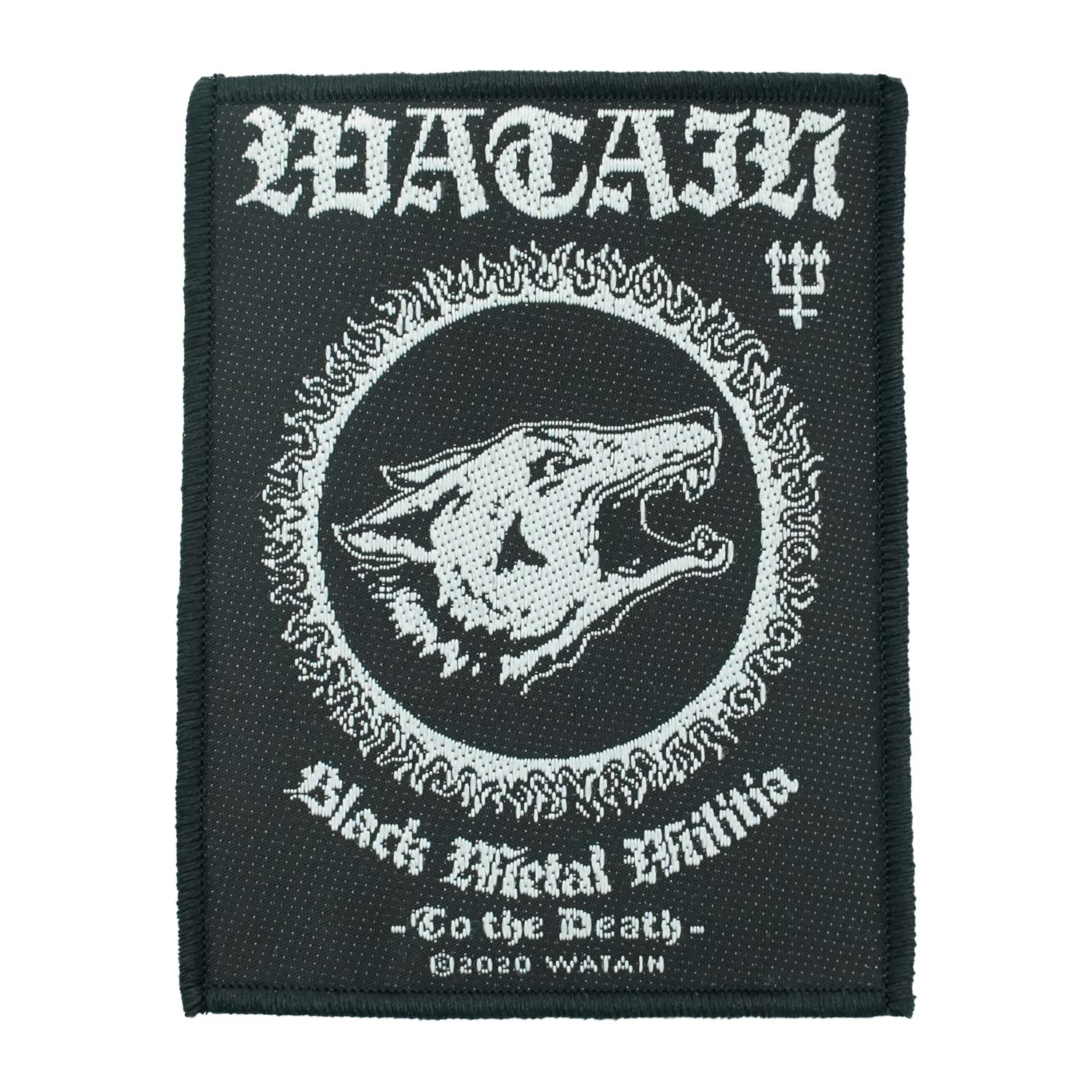 Watain Black Metal Militia Woven Patch
