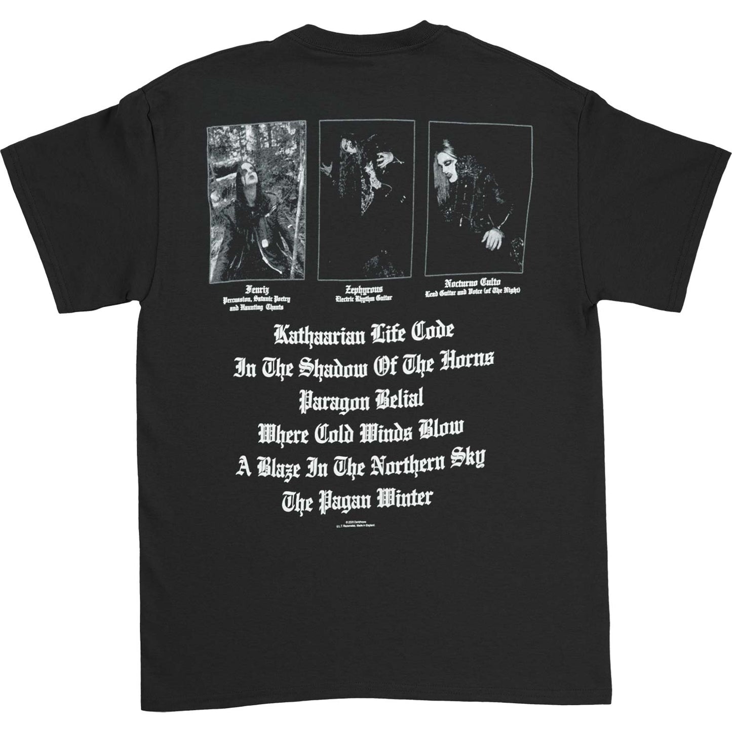DarkThrone A Blaze In The Northern Sky T-shirt