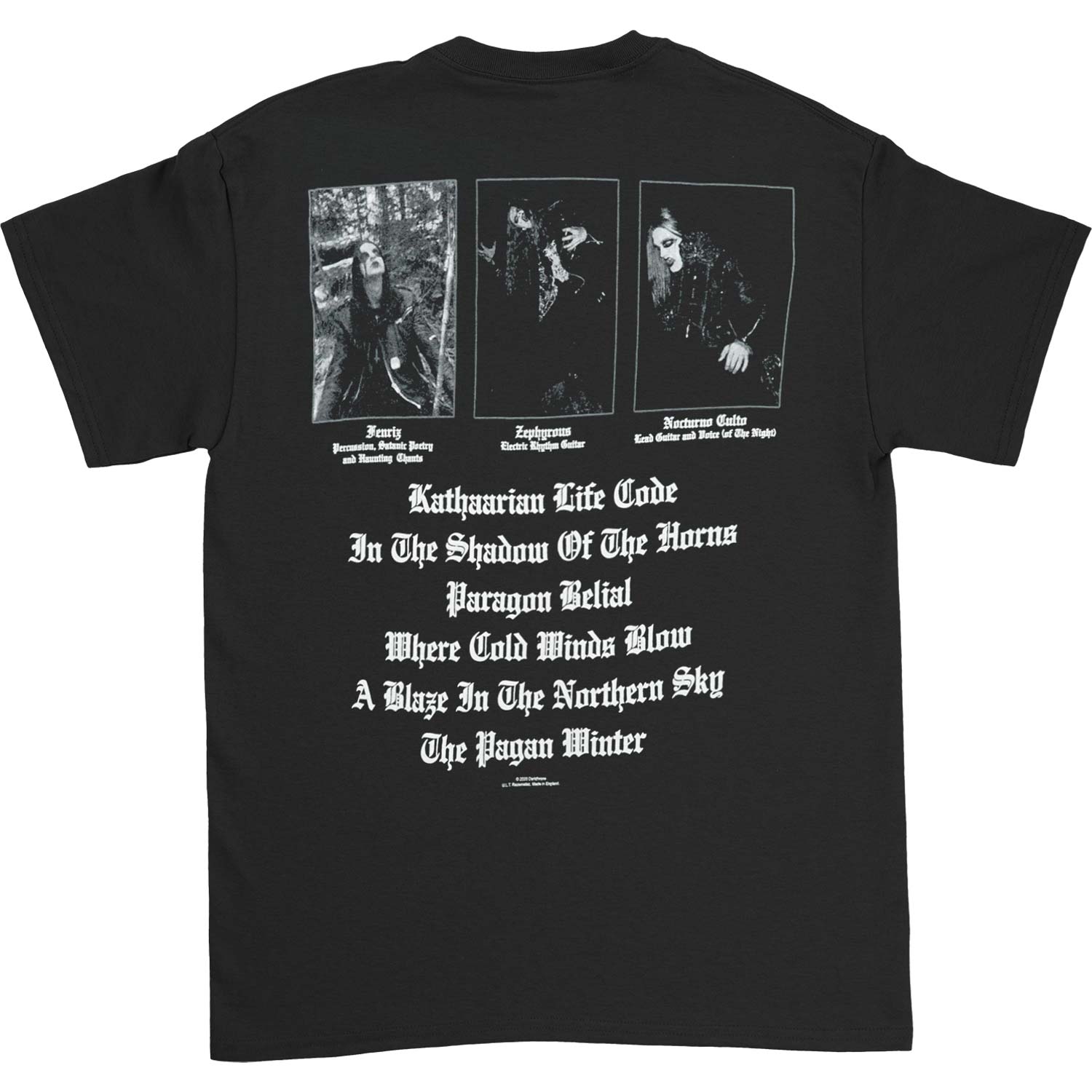 DarkThrone A Blaze In The Northern Sky T-shirt