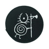 Warrior Snail Woven Patch