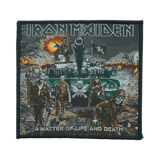 Iron Maiden A Matter Of Life And Death Woven Patch