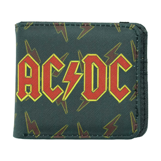 AC/DC Lightning Premium Wallet Bi-Fold Wallet