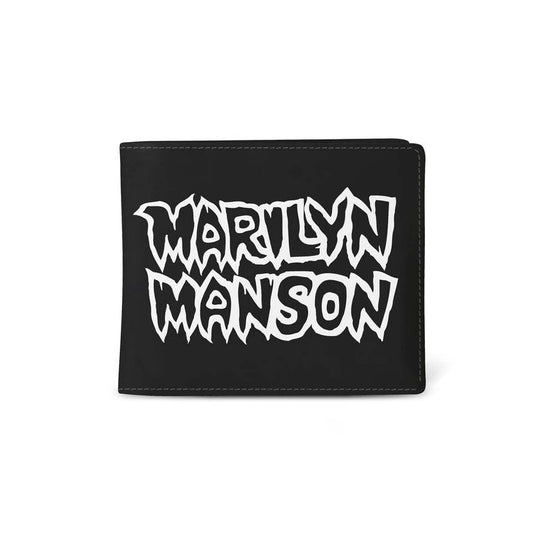 Marilyn Manson Logo Premium Wallet Bi-Fold Wallet