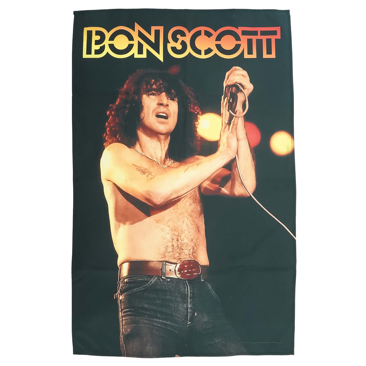Bon Scott Bon Scott Poster Flag