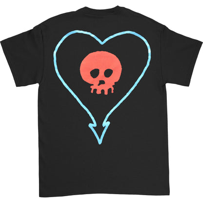 E.P. Logo Heartskull Tee (Black) T-shirt